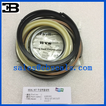 Doosan DX225-7 Bucket Cylinder Seal Kit